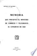Memoria ...