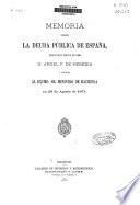 Memoria sobre la deuda pública de España