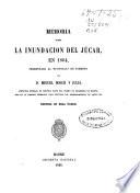 Memoria sobre la inundación del Júcar en 1864, presentada al Ministerio de Fomento