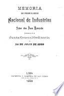 Memoria - Sociedad Nacional de Industrias