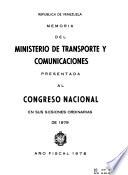 Memoria [y] cuenta - Ministerio de Transporte y Comunicaciones