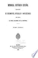 Memorial Histórico Espanol; Colección de Documentos, Opúsculos y Antigüedades
