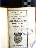 Memorial literario instructivo y curioso de la Corte de Madrid