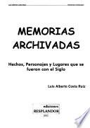 Memorias archivadas