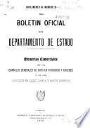 Memorias comerciales remitidas por los señores consules de la republica ...