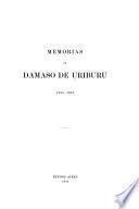 Memorias de Dámaso de Uriburu, 1794-1857