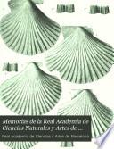 Memorias de la Real Academia de Ciencias Naturales y Artes de Barcelona