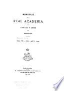 Memorias de la Real Academia de Ciencias y Artes de Barcelona