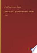 Memorias de la Real Academia de la Historia