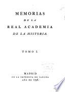 Memorias de la Real Academia de la Historia