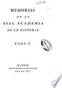 Memorias de la Real Academia de la Historia