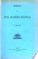 Memorias de la Real academia española