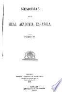 Memorias de la Real academia española