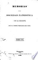 Memorias de la Real Sociedad Patriótica de la Habana