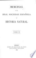 Memorias de la Sociedad Española de Historia Natural