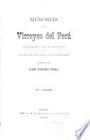 Memorias de los virreyes del Perú