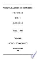 Memorias de mi gobierno, 1990-1996