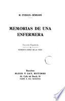 Memorias de una enfermera