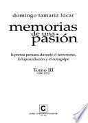 Memorias de una pasión: 1980-1992
