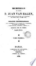 Memorias del coronel Halen ó Relación circustanciada de su cautiverio en los calabozos de la Inquisición, 1