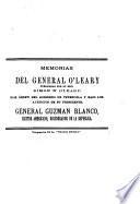 Memorias del general O'Leary: Documentos