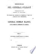 Memorias del general O'Leary, publ. por S.B. O'Leary