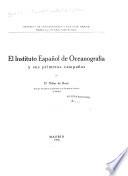 Memorias del Instituto español de oceanografía