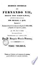 Memorias historica sobre Fernando VII..., 3