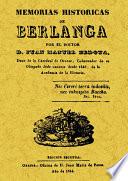 Memorias históricas de Berlanga