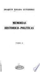 Memorias histórico-políticas