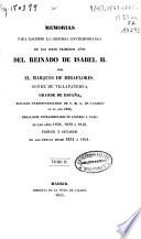 Memorias para escribir la historia contemporánea de los siete primeros años del reinado de Isabel II