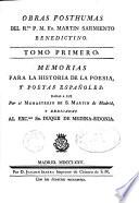 Memorias para la historia de la poesía y poetas españoles