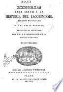 Memorias para servir a la historia del Jacobinismo