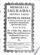 Memorias sagradas