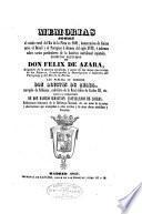 Memorias sobre el estado rural del Rio de la Plata en 1801