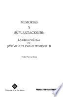 Memorias y suplantaciones