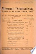 Memorie Domenicane