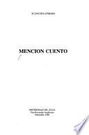 Mención cuento
