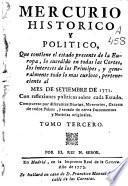 Mercurio histórico y político
