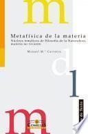 Metafísica de la materia