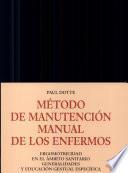 Metodo de Manutencion Manual de Losenfermos