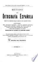 Método de ortografía española