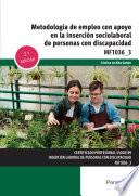 Metodología de empleo con apoyo en la inserción sociolaboral de personas con discapacidad