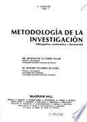 Metodología de la investigación bibliográfica, archivística y documental