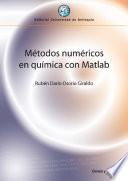 Métodos numéricos en química con Matlab