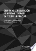 MF1792_2 Gestión de la prevención de riesgos laborales en pequeños negocios