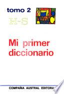 Mi primer diccionario: H-S