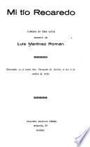 Mi tío Recaredo