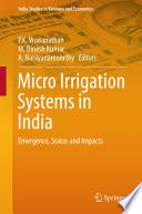 Micro Irrigation Systems in India