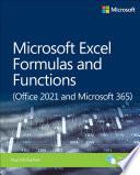 Microsoft Excel Formulas and Functions (Office 2021 and Microsoft 365)